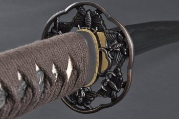 Fully Handmade Practical Butterfly Japanese Samurai Wakizashi Sword #653