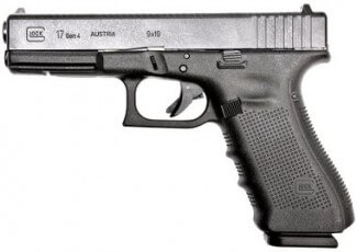 The Glock G4 17 9mm