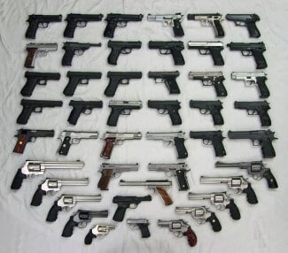 handguns